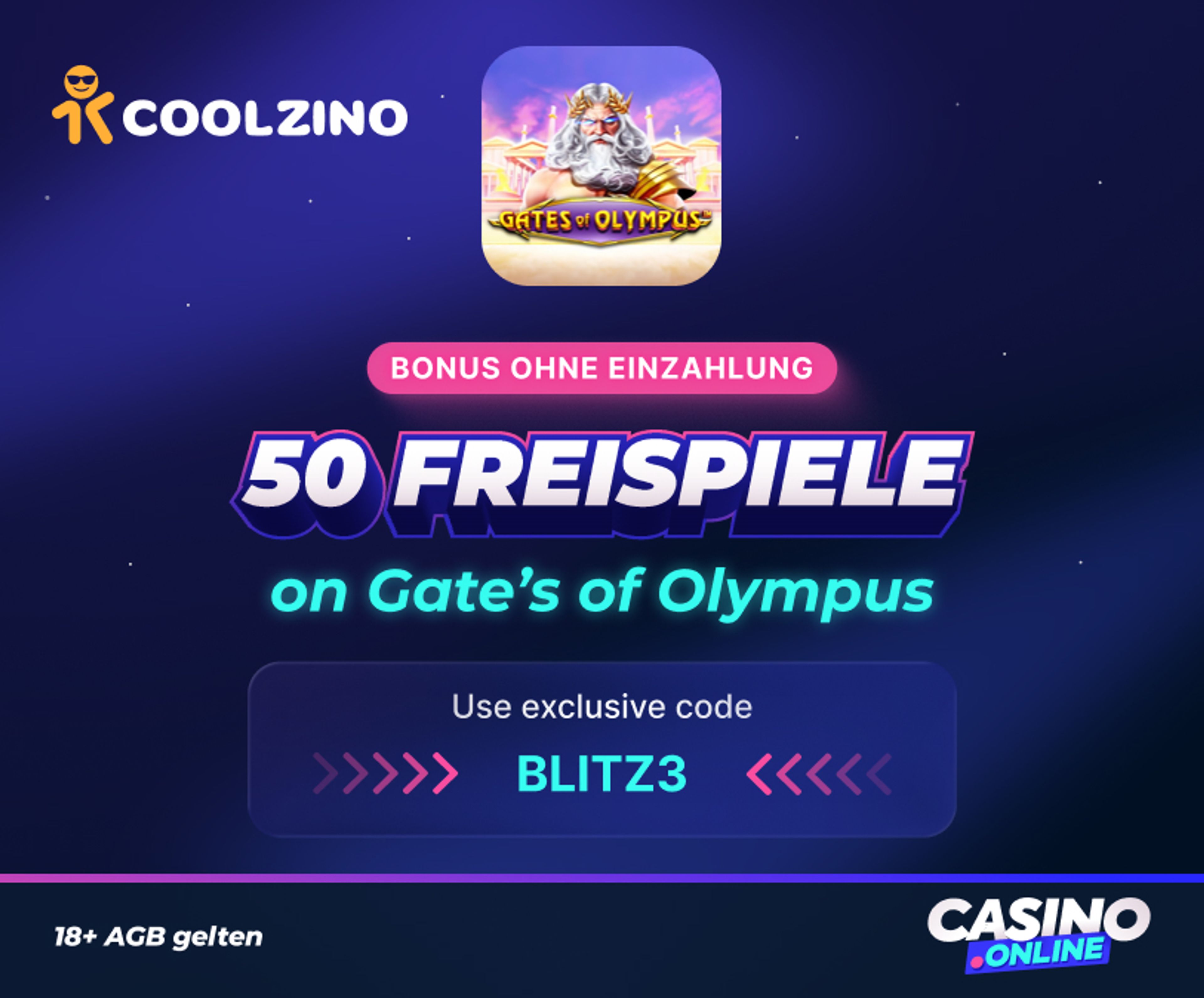 Coolzino Freispiele ohne Einzahlung